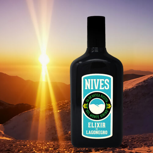 elisir-TABLET Bottiglia di Nives Elixir di Lagonegro